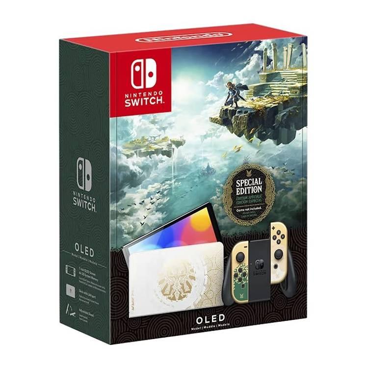 Nintendo Switch OLED Model - The Legend of Zelda: Tears of the Kingdom Edition - Black / Gold