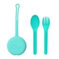 Omielife Utensil + Holder Set - Mint