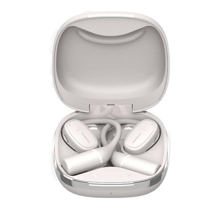 Powerology Open-Ear Wireless Stereo Earbuds - Beige