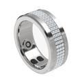 Porodo Jewels Smart Ring with Health Tracker. Lithium Polymer, Sport Modes: Walking, Running, Riding, 16mAh - Silver