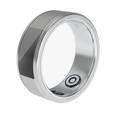 Porodo Wearable Smart Ring with Touch Function, Lithium Polymer, Anti-Bacterial Stainless Steel, Waterproof IP68, 4.5g - Silver