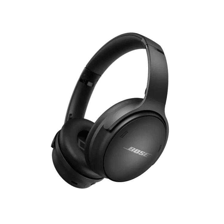 Bose Quiet Comfort SE Headphones with Bluetooth Version 5.3, Active Noise Cancelling, Built-in Microphone - Black