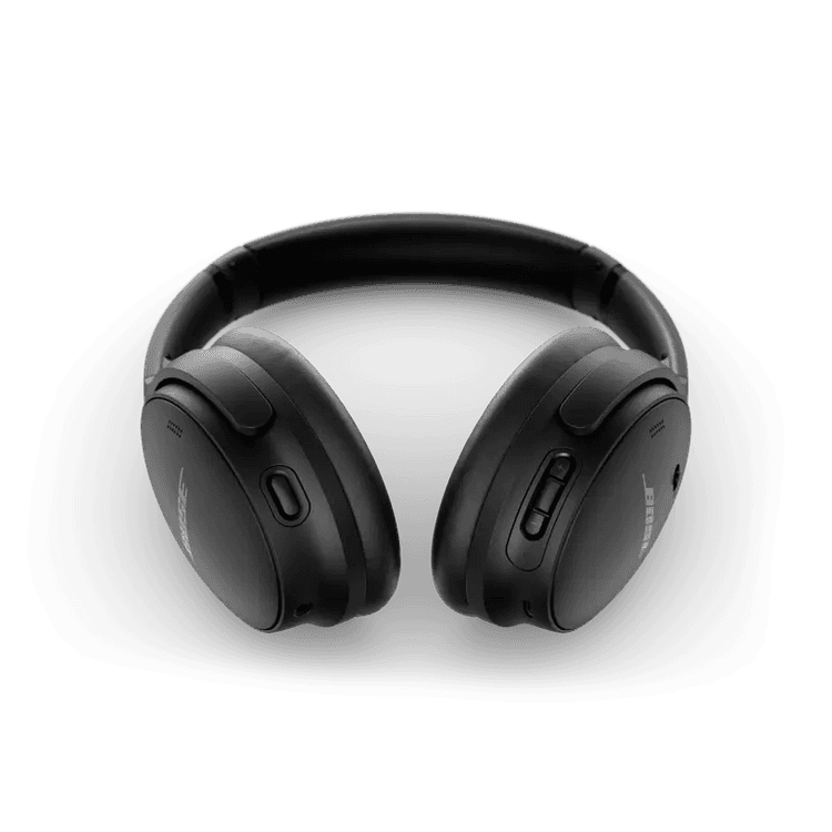 Bose Quiet Comfort SE Headphones with Bluetooth Version 5.3, Active Noise Cancelling, Built-in Microphone - Black