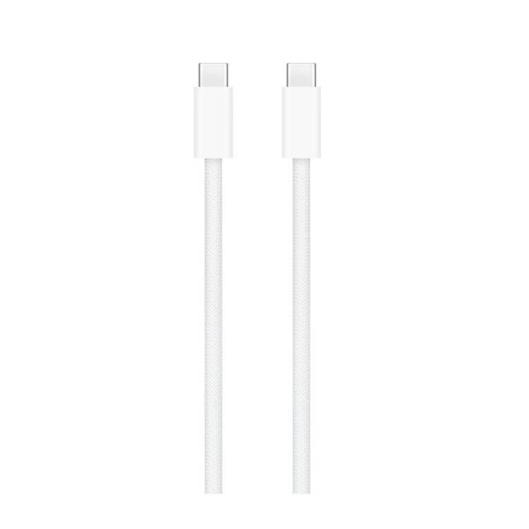  Apple  USB-C Charge Cable  240W , USB 2 Rates , 2M, USB-C On Both Ends - White