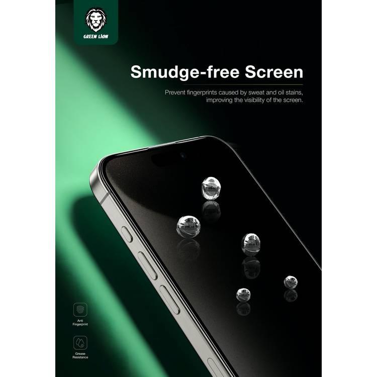 Green Lion ANTHONY 360° Privacy Screen Protector, Grease Resistance, Anti Fingerprint, Anti Peeping, Anti-Scratch, Easy Installation, Smudge-Free, Ultra Thin Screen for iPhone 15 Pro Max - Black