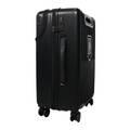  Levelo Odyssey 22" Front Opening LID Travel Luggage,30KG Weight Bearing, Shock Resistance, 360° Wheels Rotation, Telescopic Handle - Black