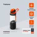 Porodo Lifestyle Dual Spin Clockwise & Reverse Portable Blender, 700ml, 2000mAh x3 Battery Capacity, Stainless Steel Blades, ABS Base, 3 Hours Charging Time, 240W Power