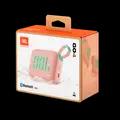 JBL Go4 Portable Wireless Speaker, 7h Playtime, Bluetooth 5.3, Water & Dust Resistant, Supports Auracast - Pink