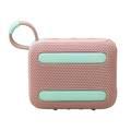 JBL Go4 Portable Wireless Speaker, 7h Playtime, Bluetooth 5.3, Water & Dust Resistant, Supports Auracast - Pink