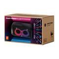 مكبر صوت بلوتوث JBL PartyBox Club 120، عمر بطارية 12 ساعة، IPX4، طاقة خرج 160 وات، وقت شحن 3.5 ساعة، عرض ضوئي، مقبض قابل للطي، بلوتوث 5.3 - أسود