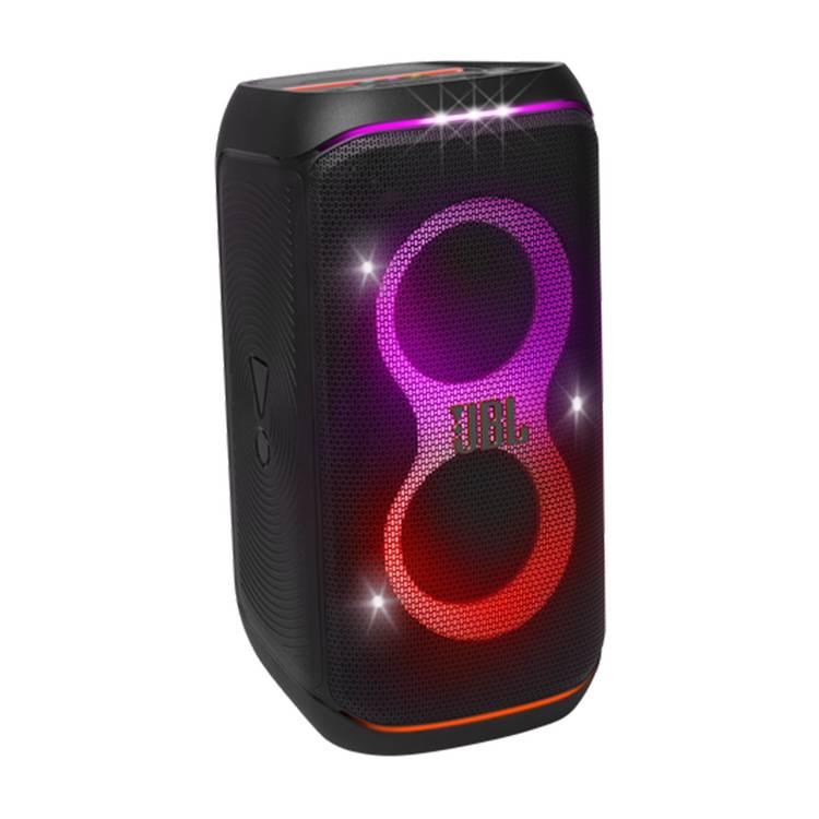 JBL PartyBox Club 120 Bluetooth Speaker, 12 Hours Battery Life, IPX4, 160W Output Power, 3.5 Hours Charging Time, Lightshow, Foldable Handle, Bluetooth 5.3 - Black