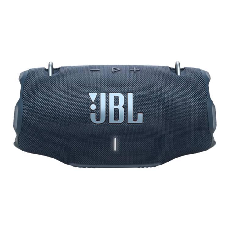 مكبر صوت لاسلكي محمول JBL Xtreme4، عمر بطارية 24 ساعة، بلوتوث 5.3، AUX، وقت شحن 3.5 ساعة، بنك طاقة مدمج، بطارية قابلة للتكرار، صديق للبيئة - أزرق