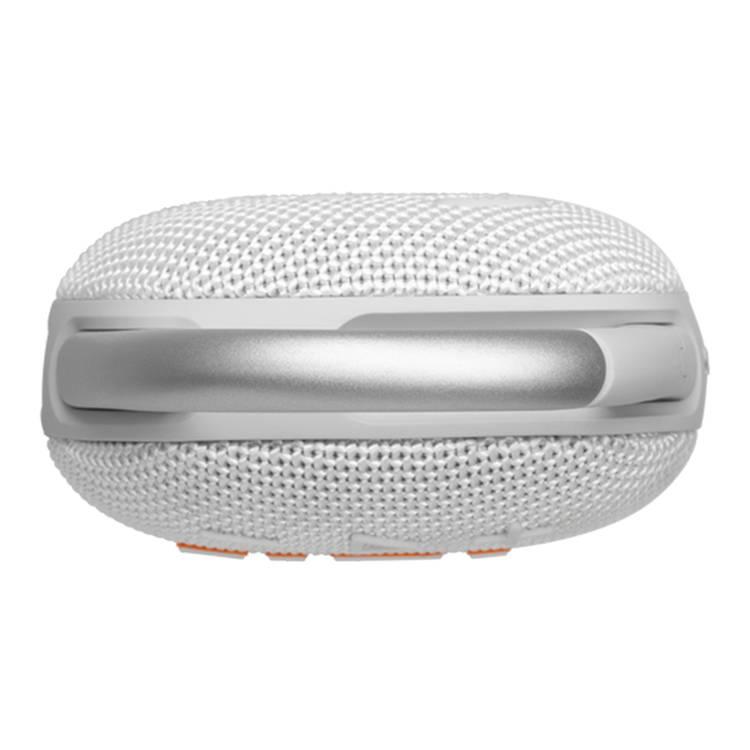 JBL Clip 5 Portable Wireless Speaker, Bluetooth 5.3, 3 Hours Charging Time, 7W Output Power, 15 Hours Battery Life, IP67 Waterproof & Dustproof - White