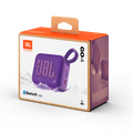 JBL Go4 Portable Wireless Speaker, 7h Playtime, Bluetooth 5.3, Water & Dust Resistant, Supports Auracast - Purple