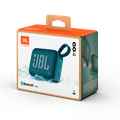 JBL Go4 Portable Wireless Speaker, 7h Playtime, Bluetooth 5.3, Water & Dust Resistant, Supports Auracast - Blue