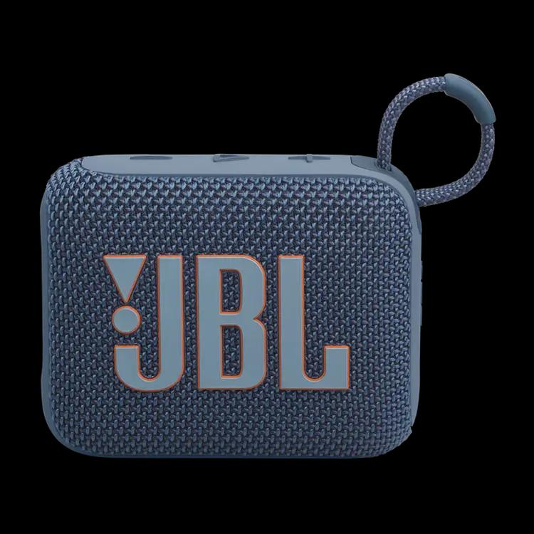 مكبر صوت JBL Go4 اللاسلكي المحمول، وقت تشغيل يصل إلى 7 ساعات، بلوتوث 5.3، مقاوم للماء والغبار، يدعم Auracast - أزرق