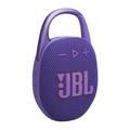 JBL Clip 5 Portable Wireless Speaker, Bluetooth 5.3, 3 Hours Charging Time, 7W Output Power, 15 Hours Battery Life, IP67 Waterproof & Dustproof - Purple