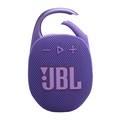 JBL Clip 5 Portable Wireless Speaker, Bluetooth 5.3, 3 Hours Charging Time, 7W Output Power, 15 Hours Battery Life, IP67 Waterproof & Dustproof - Purple