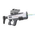 Green Lion GN60 Water Gun Automatic & Manual Single Shot Mode, Leak Proof Seal, ABS Plastic Material - Gray