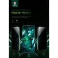 واقي شاشة زجاجي كامل 9H من Green Lion Steve Privacy لهاتف iPhone 16 Pro، مضاد للخدش، يحجب الرؤية الجانبية، عالي الاستجابة، مقاوم للشحوم، مضاد لبصمات الأصابع - أسود  