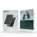 Green Lion Moreno 5000mAh Powerbank, Card Holder, Ultra Thin, Inflight Approved, Magsafe Compatible- Black