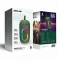 Green Lion Pristone Pro Wireless Speaker, Extra Bass, IPX6 Waterproof, 7 Hours Play Time, RGB Light - Green