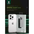 Green Lion Crystal Clear Case for iPhone 16 Pro, Anti Scratch, Anti Yellowing, Anti-Microbial, Precise Cutouts - Clear 