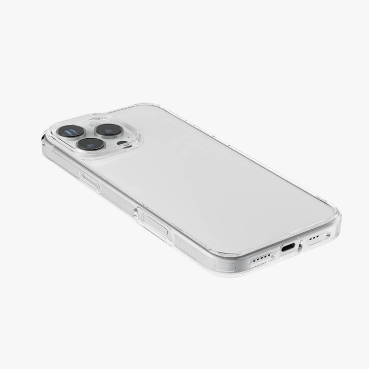 Levelo Clara Case for iPhone 16 Pro Max with Clearview Technology, 3H Scratch Resistance - Clear