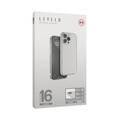 Levelo Clara Case for iPhone 16 Pro Max with Clearview Technology, 3H Scratch Resistance - Clear