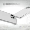 Levelo Clara Case for iPhone 16 Pro with Clearview Technology, 3H Scratch Resistance - Clear