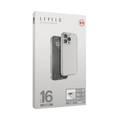 Levelo Clara Case for iPhone 16 Pro with Clearview Technology, 3H Scratch Resistance - Clear