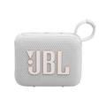 JBL Go4 Portable Wireless Speaker, 7h Playtime, Bluetooth 5.3, Water & Dust Resistant, Supports Auracast - White