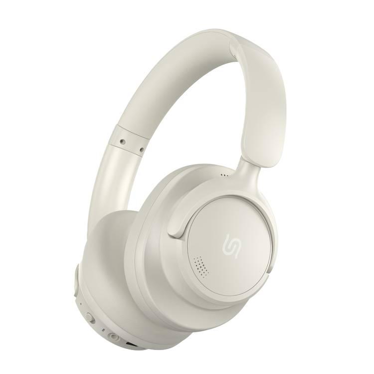 Porodo Soundtec Zen Hybrid Headphone with Noise Cancelling Technology & Type-C Charging Port - Beige