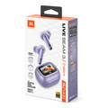 JBL Live Beam 3 True Wireless In-Ear Earbuds with Display & Mic, 48h Working Time, Type-C & Wireless Charging, ENC, ANC, BT 5.3 Earbud, BT 5.2 Charging Case - Purple