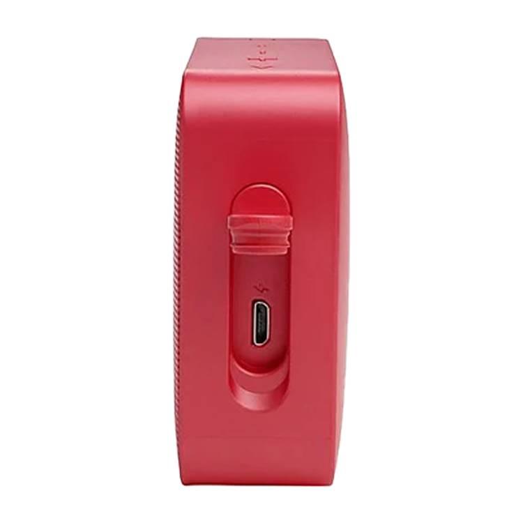 JBL Go Essential Portable Wireless Speaker, 5 Hours Playtime, Bluetooth 4.2, Micro USB Charging, Waterproof - Red