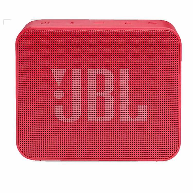 JBL Go Essential Portable Wireless Speaker, 5 Hours Playtime, Bluetooth 4.2, Micro USB Charging, Waterproof - Red