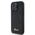  Guess Peony Hard Case For iPhone 16 Pro, Easy Snap-On, Slim Profile - Black