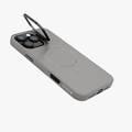 Levelo Livia TPU Silicone Case for iPhone 16 Pro, Compatible with MagSafe - Gray