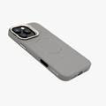 Levelo Livia TPU Silicone Case for iPhone 16 Pro, Compatible with MagSafe - Gray