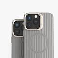 Levelo Livia TPU Silicone Case for iPhone 16 Pro, Compatible with MagSafe - Gray