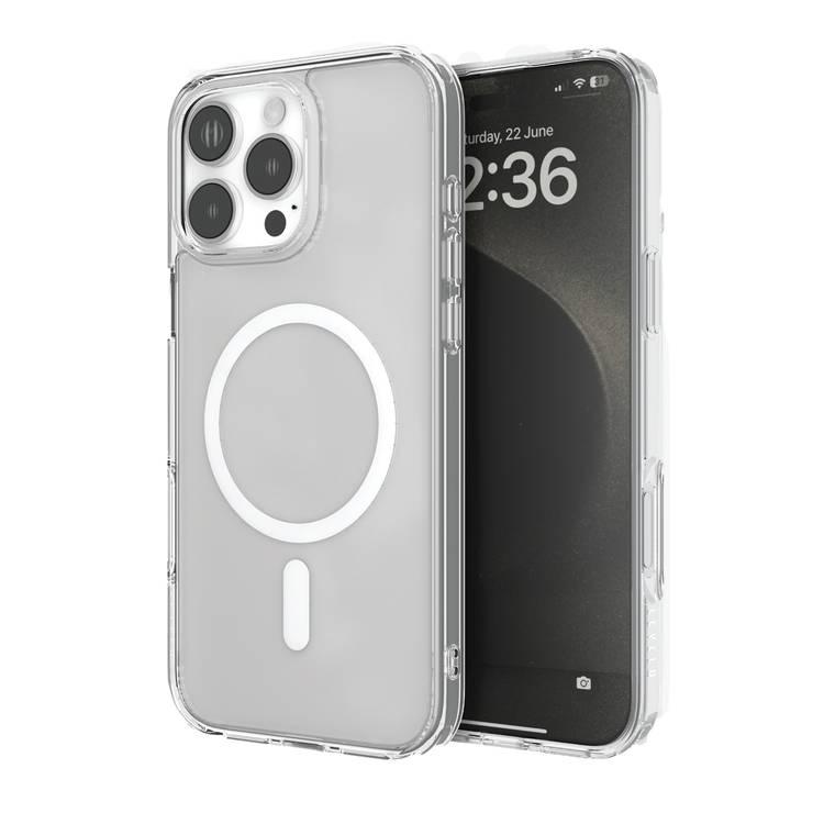 Levelo MagSafe Clara Clear Case for iPhone 16 Pro Max with Clearview Technology & 3H Scratch Resistance - Clear