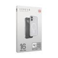 Levelo MagSafe Clara Clear Case for iPhone 16 with Clearview Technology & 3H Scratch Resistance - Clear