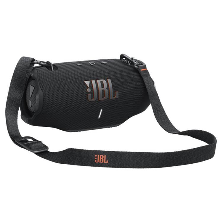 JBL Xtreme4 Portable Wireless Speaker, 24h Battery Life, Bluetooth 5.3, AUX, 3.5h Charging Time, Built-in Power Bank, Replicable Battery, Eco Friendly - Black