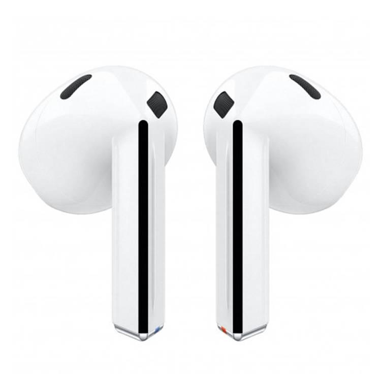 Samsung Galaxy Buds 3 with Active Noise Cancellation, Touch Controls, IP57 rating,  360° Audio, Bluetooth V5.4, Ergonomic Design - White