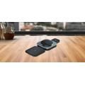 Levelo TrioFlow 3 In 1 Wireless Charger with Strong Magnetic Force, Heat Dissipation System, Travel Friendly Design, Foldable & Portable, Durable Materials - Black