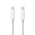 كابل Thunderbolt من Apple بطول 0.5 متر من النوع C إلى النوع C، وصلات Thunderbolt - أبيض