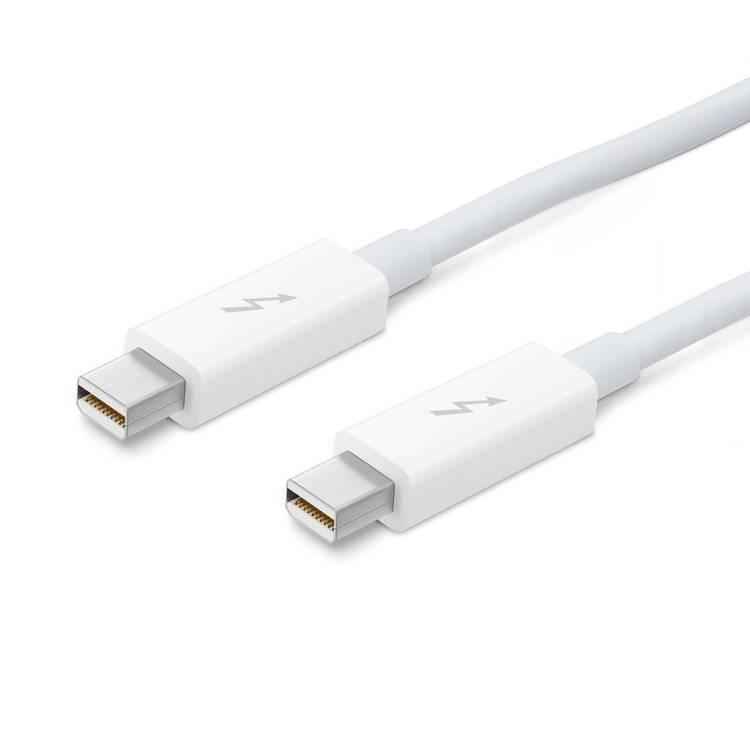 Apple Thunderbolt Cable 0.5M Type C-Type C, Thunderbolt Connections  - White