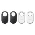 Samsung Smart Tag 2 4 pack, IP67 Dust and Water Resistance, Up to 500 Days Battery Life - Black/White