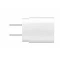 Samsung 25W PD USB-C Adapter 2 pin, Supports super fast charging with 25 watts  - White