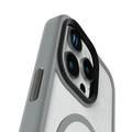 Levelo MagSafe Solo Case for iPhone 16 Pro, Clearview Technology, 3H Scratch Resistance, Hybrid Construction - Gray 